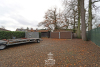 Twee garageboxen achteraan het perceel 