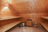 Overloop met ingebouwde sauna