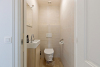 Apart toilet met fonteintje