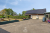 Dubbele inpandige garage met vliering