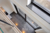Met zicht op de gelijkvloerse etage