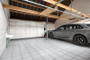 Dubbele inpandige garage 