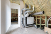 Technische ruimte met ventilatiesysteem D